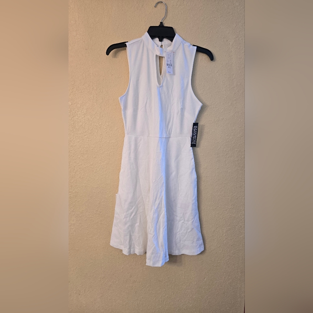 Women's White NEW YORK & COMPANY Sleeveless Dress Size XS